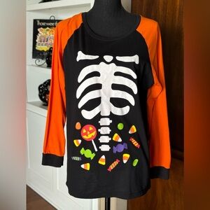 Celebrate Halloween Long‎ Sleeve T Shirt